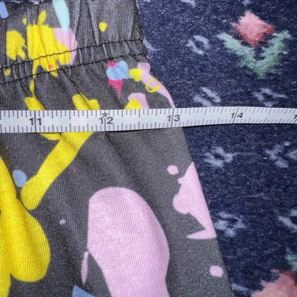 Sunshine Swing Colorful Kids Paint Splatter Leggings size 14 - Picture 3 of 4